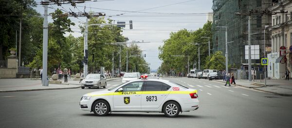 Mașină a Inspectoratului Național de Patrulare al IGP - Sputnik Молдова