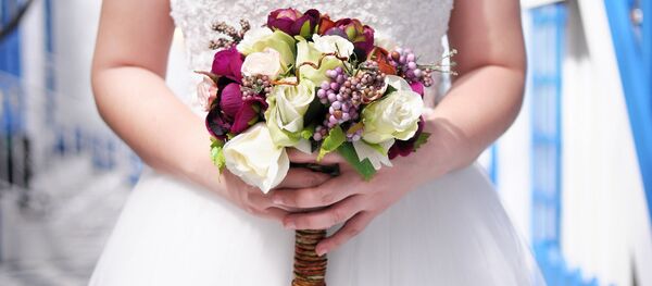 Свадебный букет невесты Свадебный букет невесты - Sputnik Молдова