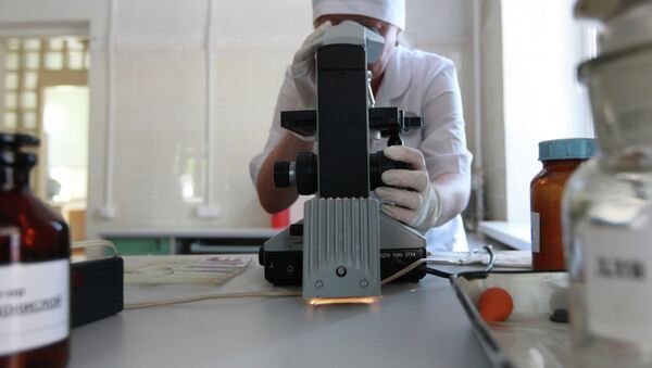 Работа лаборатории санитарной экспертизы - Sputnik Moldova