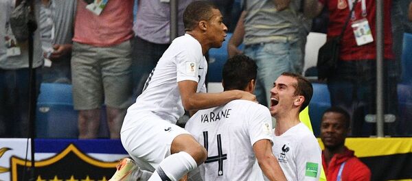 Футбол. ЧМ-2018. Матч Уругвай - Франция - Sputnik Молдова