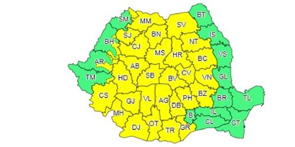 Meteo, cod galben de ploi Meteo, cod galben de ploi - Sputnik Moldova-România