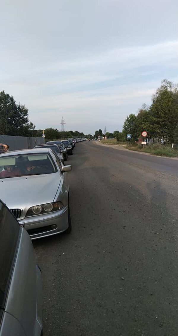 Пробки на границе - Sputnik Молдова