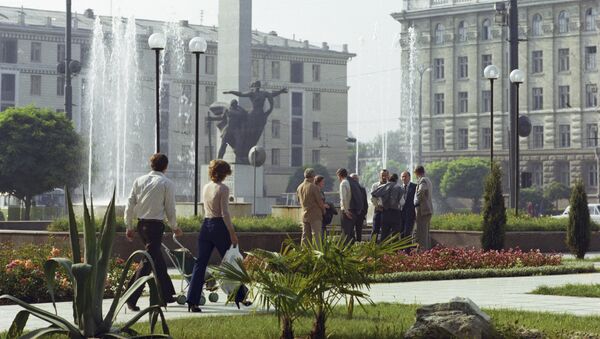 Кишинев, вид на площадь Освобождения - Sputnik Молдова
