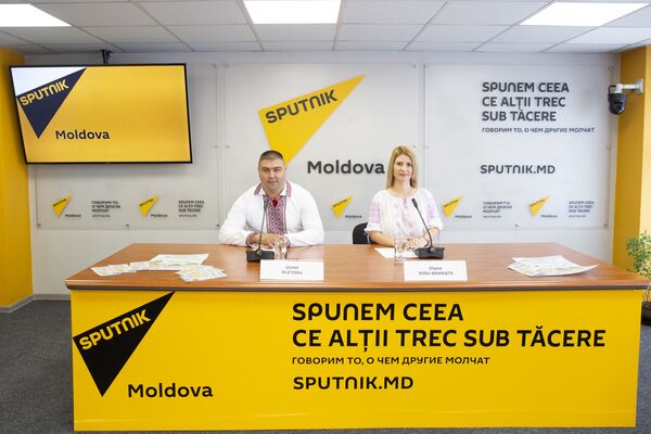 Victor Pletosu și Diana Josu Braniște - Sputnik Молдова