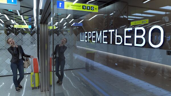 Новый пассажирский терминал B аэропорта Шереметьево. - Sputnik Молдова