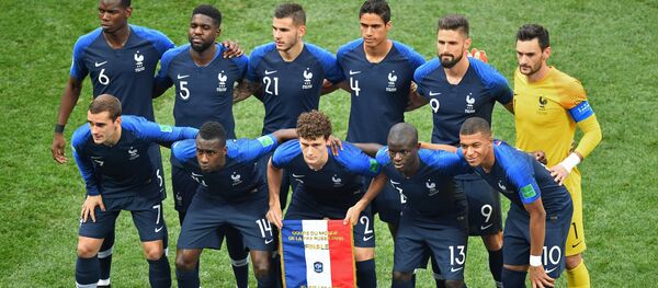 Футбол. ЧМ-2018. Финал. Матч Франция - Хорватия - Sputnik Moldova-România