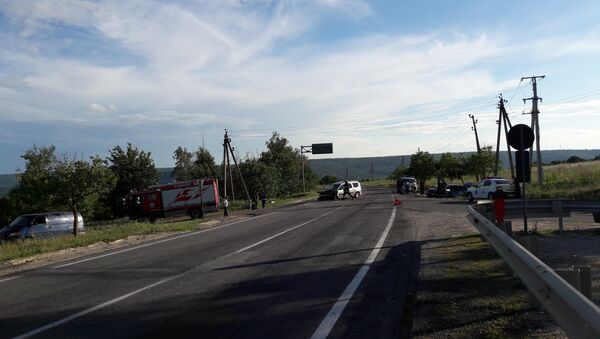 Accident șoseaua Chișinău-Leușeni - Sputnik Moldova