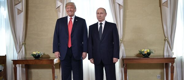 Встреча президента РФ Владимира Путина и президента США Дональда Трампа в Хельсинки - Sputnik Молдова
