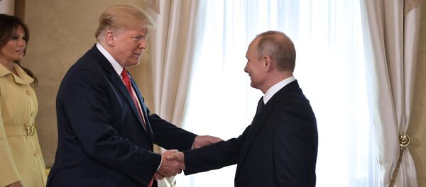 Встреча президента РФ Владимира Путина и президента США Дональда Трампа в Хельсинки - Sputnik Moldova-România