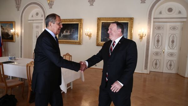 Встреча Сергея Лаврова и Государственного секретаря США Майка Помпео - Sputnik Moldova-România