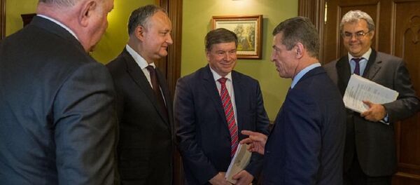 Igor Dodon și Dmitri Kozak - Sputnik Moldova