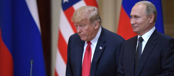 Встреча президента РФ Владимира Путина и президента США Дональда Трампа в Хельсинки - Sputnik Молдова