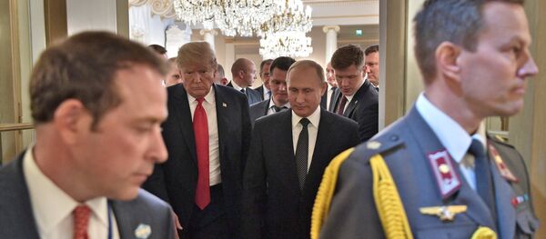 Встреча президента РФ Владимира Путина и президента США Дональда Трампа в Хельсинки Встреча президента РФ Владимира Путина и президента США Дональда Трампа в Хельсинки - Sputnik Молдова