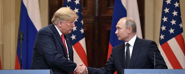 Встреча президента РФ Владимира Путина и президента США Дональда Трампа в Хельсинки Встреча президента РФ Владимира Путина и президента США Дональда Трампа в Хельсинки - Sputnik Moldova