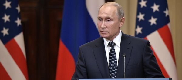 Встреча президента РФ Владимира Путина и президента США Дональда Трампа в Хельсинки Встреча президента РФ Владимира Путина и президента США Дональда Трампа в Хельсинки - Sputnik Молдова