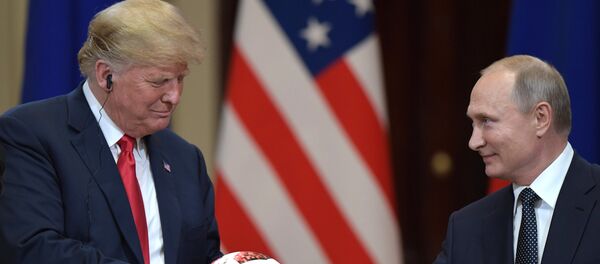 Встреча президента РФ Владимира Путина и президента США Дональда Трампа в Хельсинки - Sputnik Moldova-România