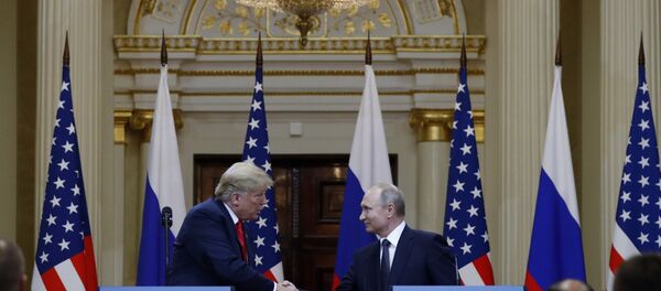 Встреча президента РФ Владимира Путина и президента США Дональда Трампа в Хельсинки - Sputnik Moldova-România