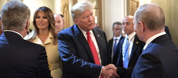 Встреча президента РФ Владимира Путина и президента США Дональда Трампа в Хельсинки - Sputnik Moldova