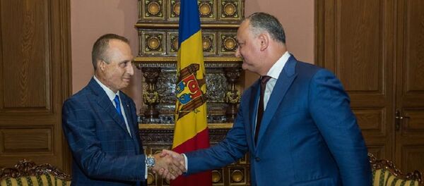 Igor Dodon și Thornbiorn Paterno Castello di Carcaci - Sputnik Moldova