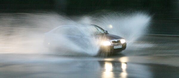 Сильный ливень - Sputnik Moldova