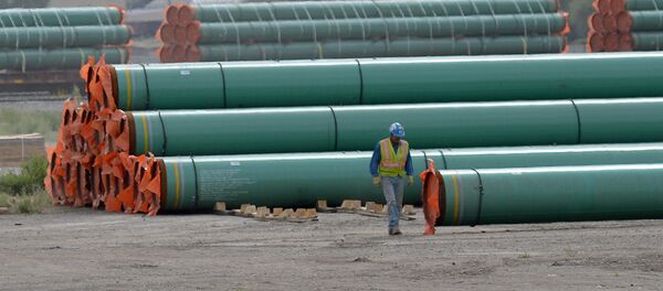 Строительство газопровода, фото из архива - Sputnik Молдова