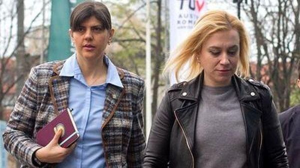 Florentina Mirică și Laura Kovesi Florentina Mirică și Laura Kovesi - Sputnik Moldova-România