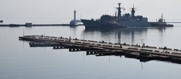 Корабли военно-морской группы НАТО в порту Одессы. Архивное фото - Sputnik Молдова