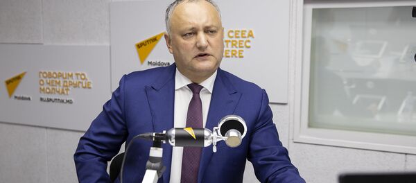 Президент Молдовы Игорь Додон - Sputnik Молдова