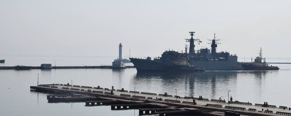 Корабли военно-морской группы НАТО в порту Одессы. Архивное фото - Sputnik Молдова