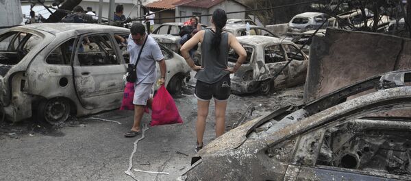 Consecințele incediilor din Grecia - Sputnik Moldova