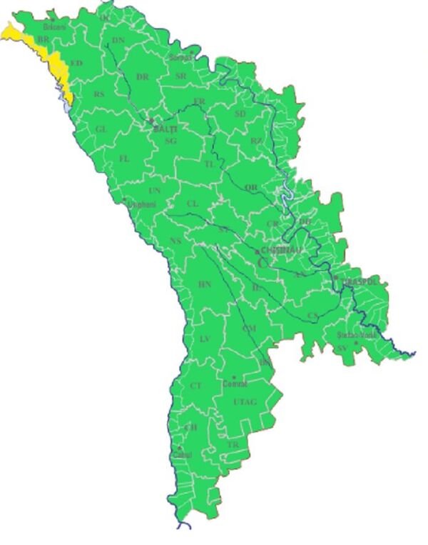 Карта Молдовы - Sputnik Молдова