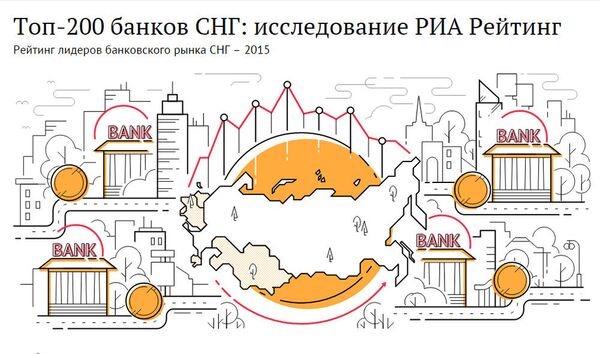 Топ-200 банков СНГ: исследование РИА Рейтинг Топ-200 банков СНГ: исследование РИА Рейтинг - Sputnik Молдова