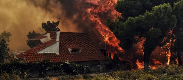 Incendii în Grecia - Sputnik Moldova