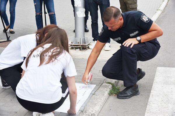 Кампания по предупреждению пешеходов - Sputnik Молдова