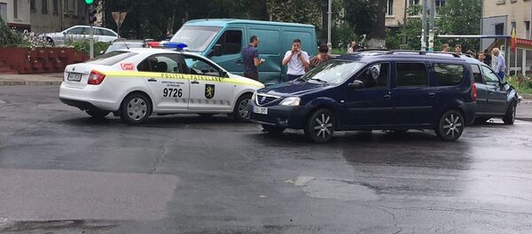ДТП на ул. И. Крянгэ - Sputnik Moldova