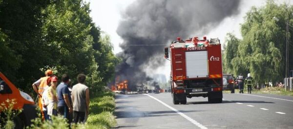 Пожар на севере Молдовы - Sputnik Молдова