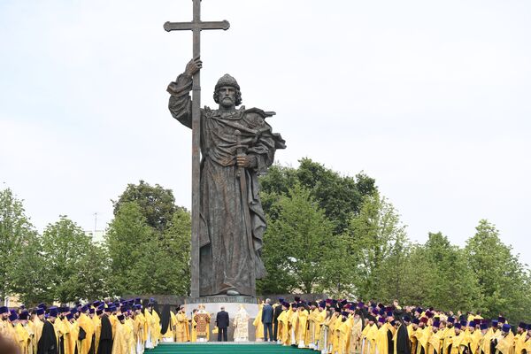 Monumentul cneazului Vladimir, Moscova Monumentul cneazului Vladimir, Moscova - Sputnik Moldova-România