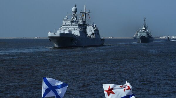 Главный военно-морской парад - Sputnik Moldova-România