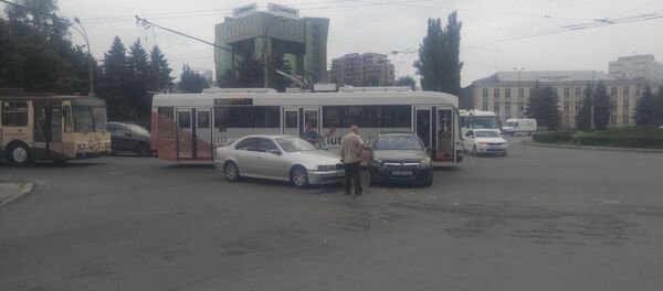 Accident rutier în Chișinău - Sputnik Moldova