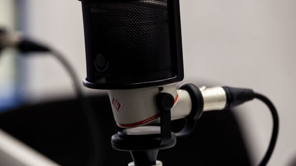 Microfon în studiou - Sputnik Moldova