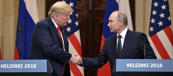 Встреча президента РФ Владимира Путина и президента США Дональда Трампа в Хельсинки - Sputnik Moldova