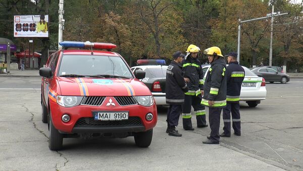 DSE pompieri пожарные пожарники - Sputnik Молдова