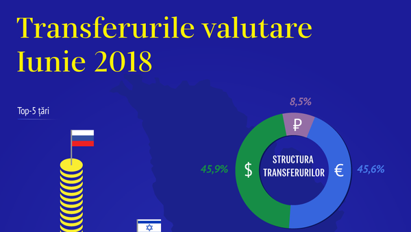 Transferurile valutare Iunie 2018 - Sputnik Moldova-România