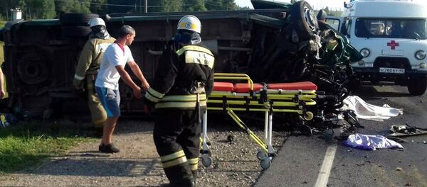 ДТП на Киевской трассе в Калужской области ДТП на Киевской трассе в Калужской области - Sputnik Moldova