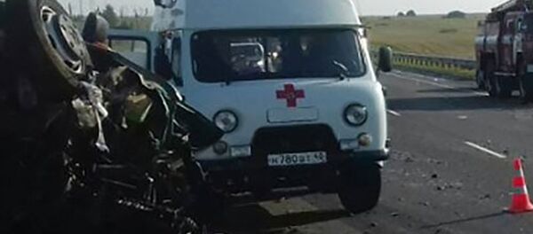 ДТП на Киевской трассе в Калужской области - Sputnik Moldova