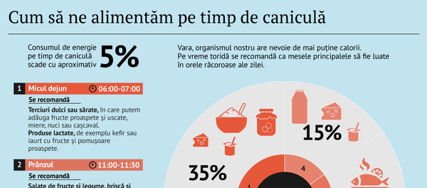 Cum să ne alimentăm pe timp de caniculă - Sputnik Moldova