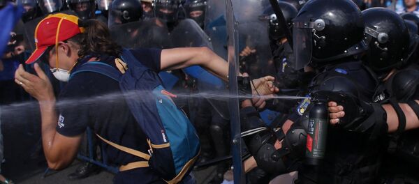 Proteste la București - Sputnik Moldova-România