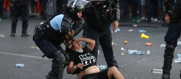 Беспорядки в Румынии - Sputnik Moldova-România