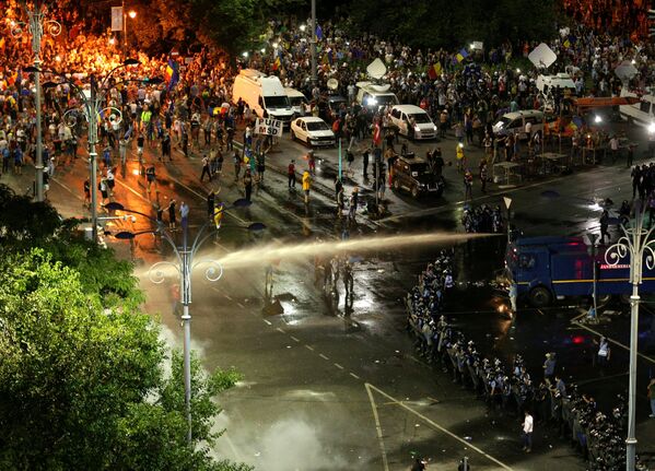 Proteste la București - Sputnik Moldova