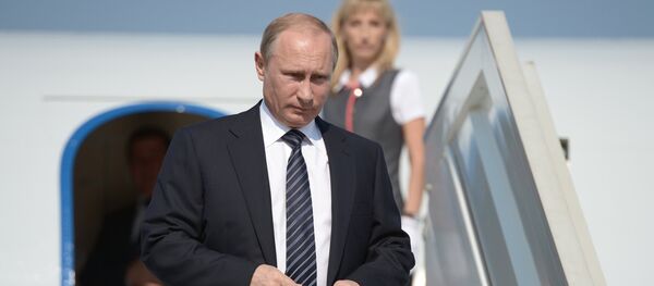 Рабочая поездка В.Путина в Крымский федеральный округ - Sputnik Moldova-România